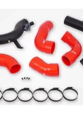 do88 Performance do88 Intercooler Pressure Pipes w/ Red Hoses (300hp+) VAG 2.0 TSI EA888 Gen4 2019-2023                                     - TR-340-do88-1-R - Image 4