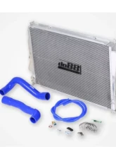 do88 Performance Aluminum Radiator w/ Blue Hoses BMW M3 E46 2000-2006                                     - WC-310-B - Image 3