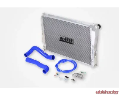 do88 Performance Aluminum Radiator w/ Blue Hoses BMW M3 E46 2000-2006 - WC-310-B