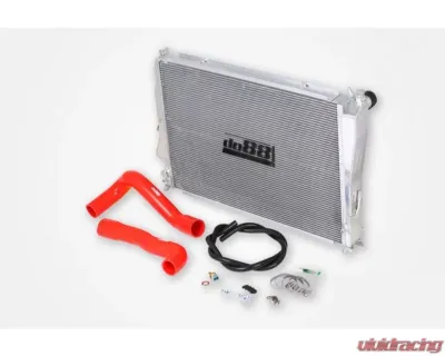 do88 Performance Aluminum Radiator w/ Red Hoses BMW M3 E46 2000-2006 - WC-310-R