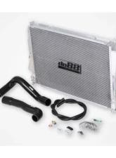 do88 Performance Aluminum Radiator w/ Black Hoses BMW M3 E46 2000-2006                                     - WC-310-S - Image 3