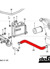 do88 Performance Oil Hose Kit Porsche 930 Turbo 1978-1989                                     - do88-kit141S - Image 8