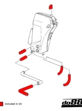 do88 Performance Oil Separator & Breather Hose Kit Porsche 964 Turbo 1990-1994                                     - do88-kit158S - Image 8