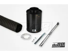 do88 Performance BMC CDA Carbon Dynamic Airbox Carbon Fiber Connection 120mm Length 260mm