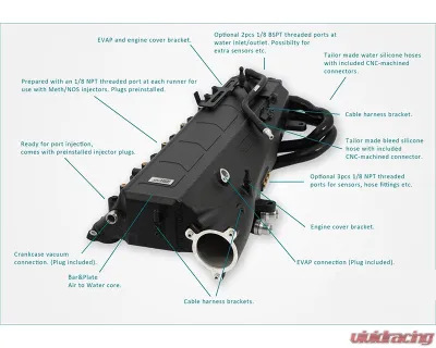 do88 Performance MERA Charge Cooler Manifold BMW F-Series B58 2014+ - ICM-440-G