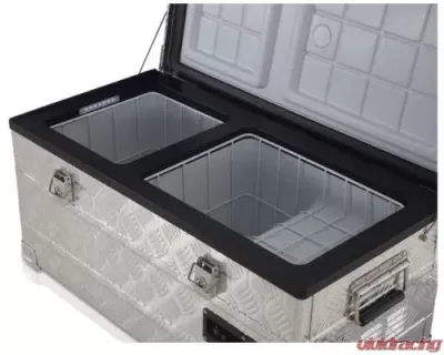 Attica 4x4 Refrigerator 42L/44 Quarts/1.4 Cu.ft Compressor Refrigerator - Aluminum - ATTAL42