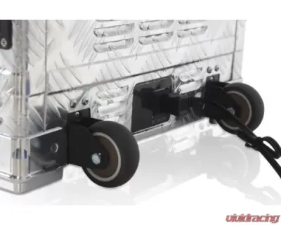 Attica 4x4 Refrigerator 42L/44 Quarts/1.4 Cu.ft Compressor Refrigerator - Aluminum - ATTAL42