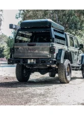 Attica 4x4 Frontier Series Rear Bumper Jeep Gladiator JT 2019-2023                                     - ATTJT01B103-BX - Image 4