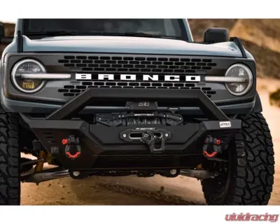 Attica 4x4 Front Bumper - Modular Design Ford Bronco 2021-2023 - ATTFB01A102-BX