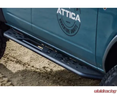 Attica 4x4 Terra Series Side Steps Ford Bronco 4-Door 2021-2023 - ATTFB01C102-BX