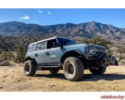Attica 4x4 Terra Series Side Steps Ford Bronco 4-Door 2021-2023 - ATTFB01C102-BX