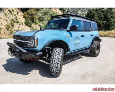 Attica 4x4 Frontier Series Side Steps Ford Bronco 4-Door 2021-2023 - ATTFB01C103-BX