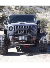 Attica 4x4 Terra Series Front Bumper Jeep Gladiator | Wrangler 2018-2023                                     - ATTJL01A106-BX - Image 4