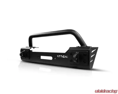 Attica 4x4 Front Bumper Skid Plate Jeep Gladiator | Wrangler JL 2018-2023 - ATTJL01A108-1-BX