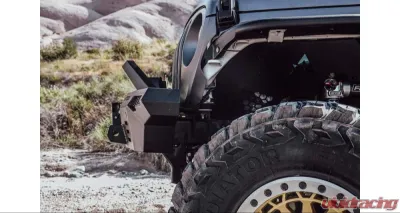 Attica 4x4 Front Bumper Modular Design Jeep Gladiator | Wrangler JL 2018+ - ATTJL01A110-BX