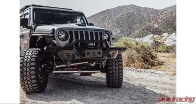 Attica 4x4 Front Bumper Modular Design Jeep Gladiator | Wrangler JL 2018+ - ATTJL01A110-BX