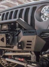 Attica 4x4 Front Bumper Modular Design Jeep Gladiator | Wrangler JL 2018+                                     - ATTJL01A110-BX - Image 7