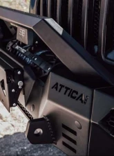 Attica 4x4 Front Bumper Modular Design Jeep Gladiator | Wrangler JL 2018+                                     - ATTJL01A110-BX - Image 8