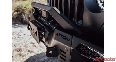 Attica 4x4 Front Bumper Modular Design Jeep Gladiator | Wrangler JL 2018+ - ATTJL01A110-BX