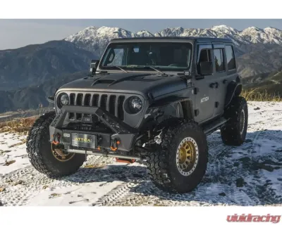 Attica 4x4 Terra Series Side Steps Jeep Wrangler JL 2018-2023 - ATTJL02C109-BX