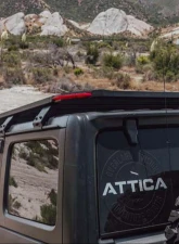 Attica 4x4 Roof Rack with 4 Corner Lights Jeep Gladiator 2020-2021                                     - ATTJL02F102-BX - Image 10