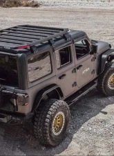 Attica 4x4 Roof Rack with 4 Corner Lights Jeep Gladiator 2020-2021                                     - ATTJL02F102-BX - Image 12