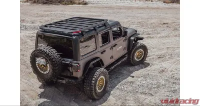 Attica 4x4 Roof Rack with 4 Corner Lights Jeep Gladiator 2020-2021 - ATTJL02F102-BX
