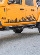 Attica 4x4 Side Steps Jeep Gladiator 2020-2021                                     - ATTJT02C104-BX - Image 9