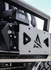 Attica 4x4 Universal Front Bumper Winch Flip-Up Roller Fairlead License plate bracket                                     - ATTK102-BX - Image 5