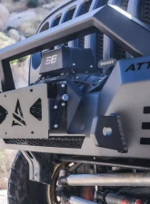 Attica 4x4 Universal Front Bumper Winch Flip-Up Roller Fairlead License plate bracket                                     - ATTK102-BX - Image 7