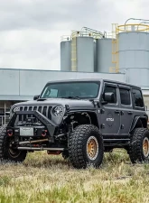 Attica 4x4 Terra Series Front Fender Flares Jeep Wrangler JL 2018-2023                                     - ATTJL01H107-BX-F - Image 3