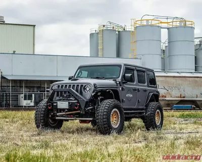 Attica 4x4 Terra Series Front Fender Flares Jeep Wrangler JL 2018-2023 - ATTJL01H107-BX-F