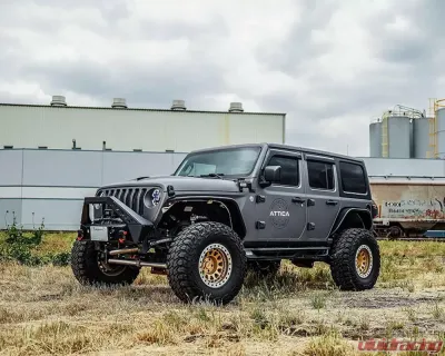 Attica 4x4 Terra Series Front Fender Flares Jeep Wrangler JL 2018-2023 - ATTJL01H107-BX-F