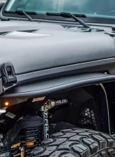 Attica 4x4 Terra Series Front Fender Flares Jeep Wrangler JL 2018-2023                                     - ATTJL01H107-BX-F - Image 5
