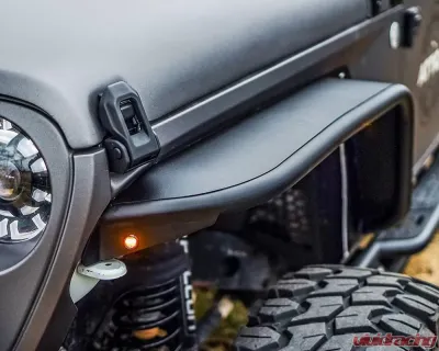 Attica 4x4 Terra Series Front Fender Flares Jeep Wrangler JL 2018-2023 - ATTJL01H107-BX-F