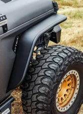 Attica 4x4 Terra Series Front Fender Flares Jeep Wrangler JL 2018-2023                                     - ATTJL01H107-BX-F - Image 9
