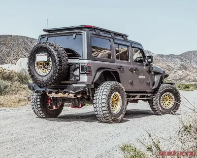 Attica 4x4 Terra Series Rear Fender Flares Jeep Wrangler JL 2018-2023 - ATTJL01H107-BX-R