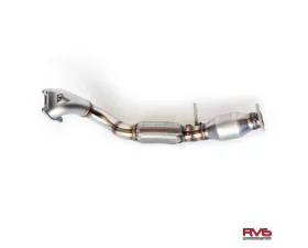 RV6 Performance Bellmouth Downpipe w/ Metallic High Flow Cat Kit Honda Civic SI 2012-2015