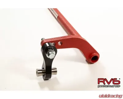 RV6 Performance Adjustable Chromoly Rear Sway Bar with Billet Endlinks for Honda Acura 2016+ - FK8_REAR_SWAYBAR_ENDLINK
