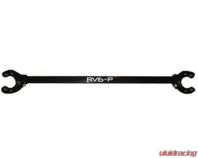 RV6 Performance Mirror Black EDFC Front Strut Tower Bar Kit Acura TL 2004-2008 - STB_TL-0408-mb