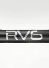 RV6 Performance Tube & Fin Front-Mount Intercooler Black Honda Civic Type R | Acura Integra Type S 2023+                                     - IC_FL5_FMIC-BC - Image 5
