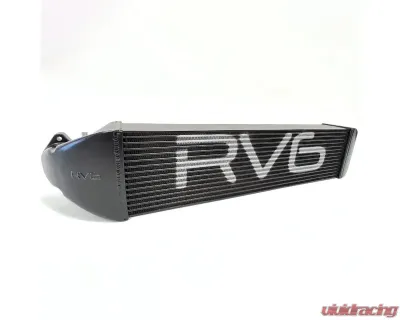 RV6 Performance Tube & Fin Front-Mount Intercooler Black Honda Civic Type R | Acura Integra Type S 2023+ - IC_FL5_FMIC-BC