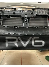 RV6 Performance Tube & Fin Front-Mount Intercooler Black Honda Civic Type R | Acura Integra Type S 2023+                                     - IC_FL5_FMIC-BC - Image 4