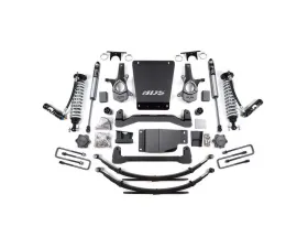 BDS Suspension 4 Inch Lift Kit | FOX 2.5 Coil-Over with DSC Adjuster | Leaf Springs Chevrolet Silverado | GMC Sierra 1500 4WD 2007-2013