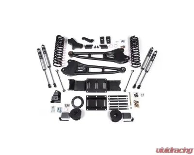 BDS Suspension 4 Inch Lift Kit with Radius Arm | FOX 2.0 Performance Series Shock Ram 2500 Rear Air Ride 4WD Diesel 2019-2024 - BDS1714FS