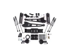 BDS Suspension 5.5 Inch Lift Kit with Radius Arm | FOX 2.0 Performance Series Shock Ram 2500 with Rear Air Ride 4WD Gas 2019-2024