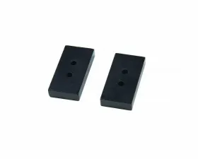 BDS Suspension 1in Flat Blocks Dual Pin-Bolt On