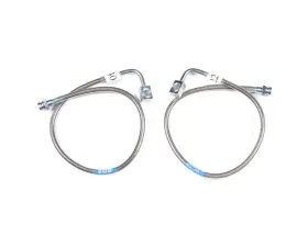 BDS Suspension Jeep JK Front Stainless Brakelines Jeep Wrangler 2007-2018