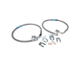BDS Suspension Jeep JK Rear Stainless Brakelines Jeep Wrangler 2007-2018