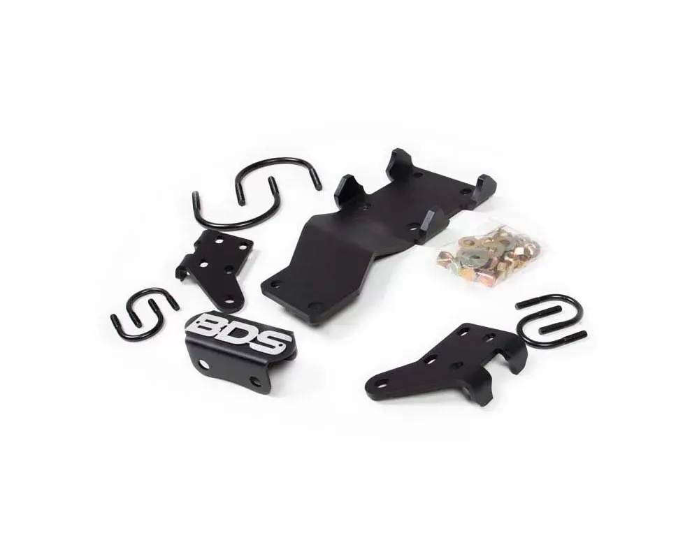 BDS Suspension 2017-2020 Ford Super Duty - Dual Steering Stabilizer Mount Kit Ford - BDS55380